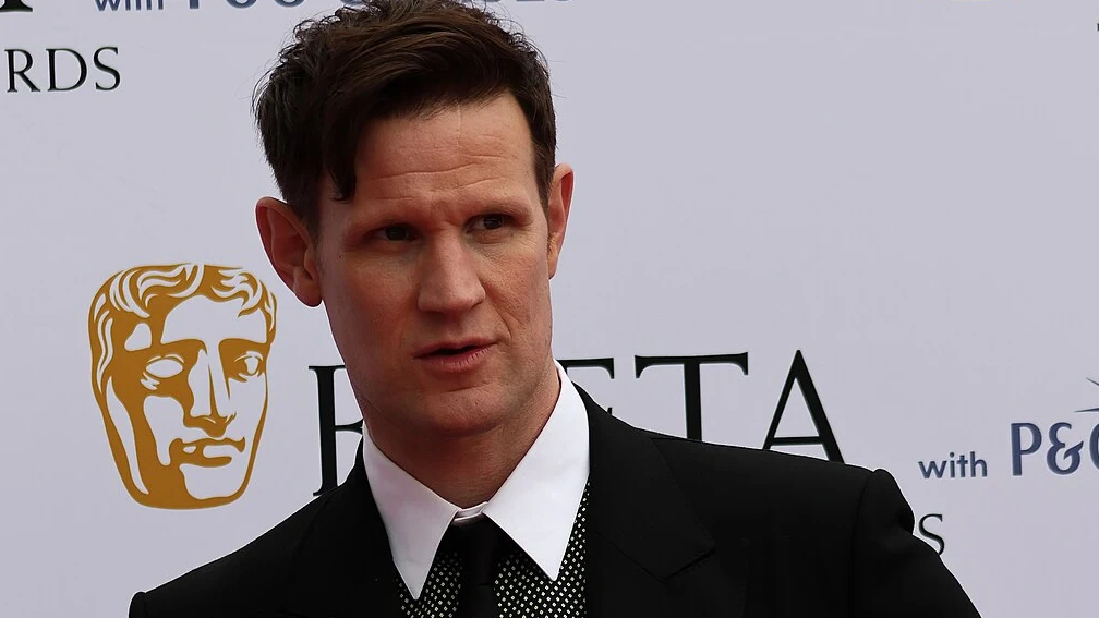 Matt Smith on the red carpet at the 2026 BAFTA Television Awards.