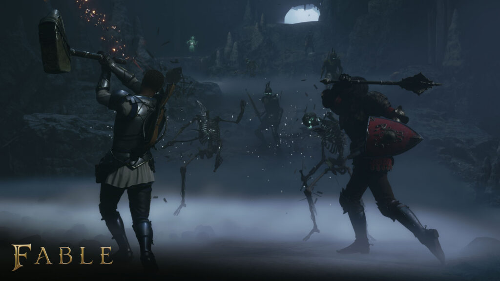 Combat footage from Fable shown at Gamescom 2026.
