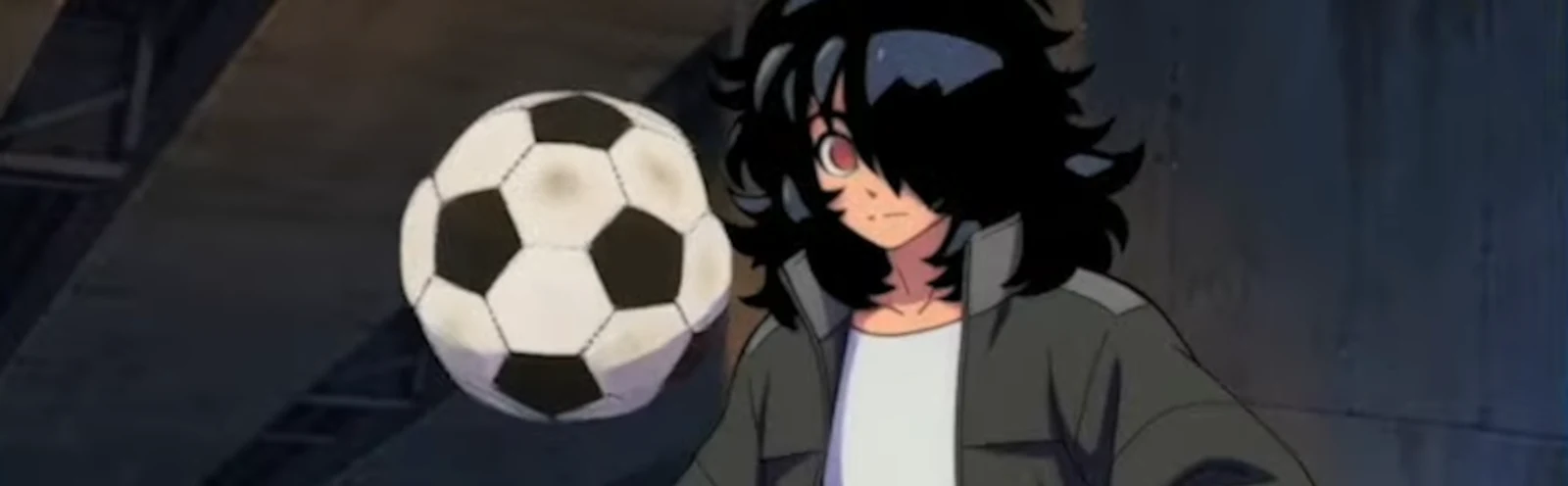 Official reveal art for Inazuma Eleven: Bold Revolution, showing new protagonist Shane Starfall with a soccer ball.