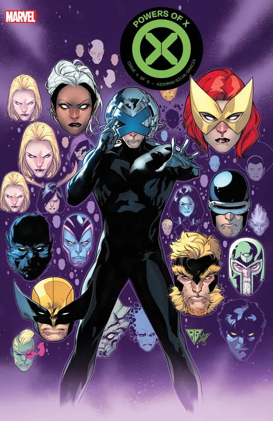 Cover of Powers of X #4, the issue in which Xavier and Magneto make their deal with Mister Sinister