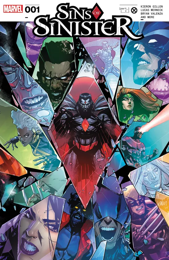 Cover of Sins of Sinister #1 featuring Mister Sinister